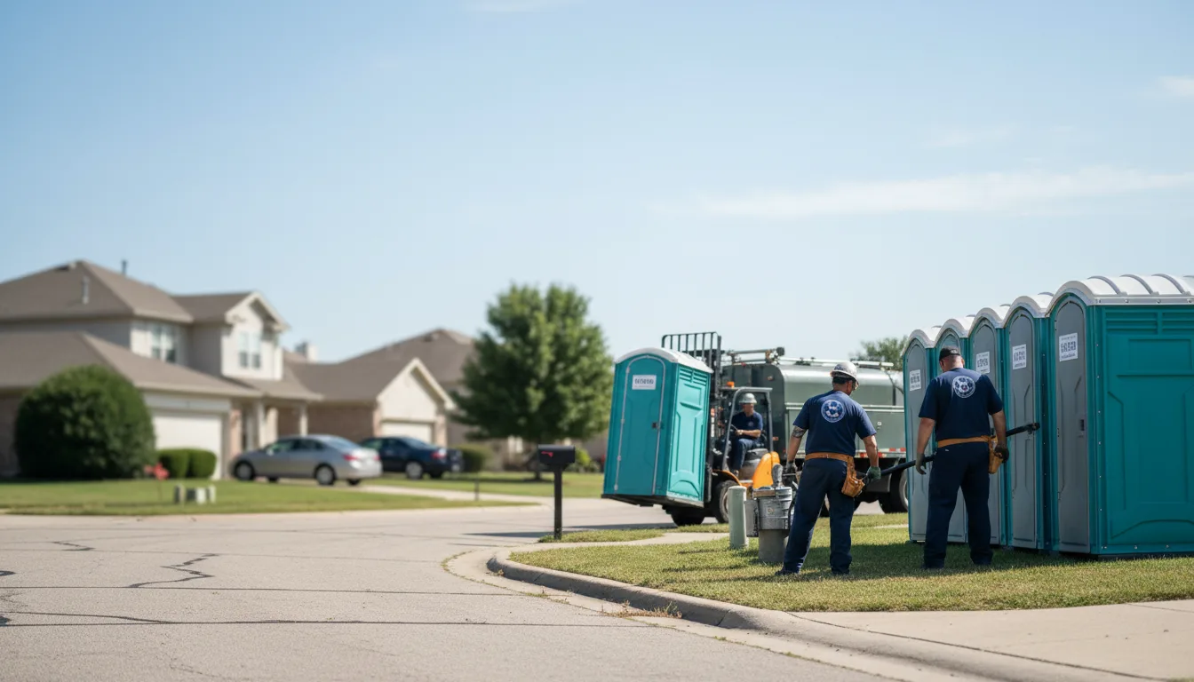 Porta Potty Rental in Forreston, IL near me